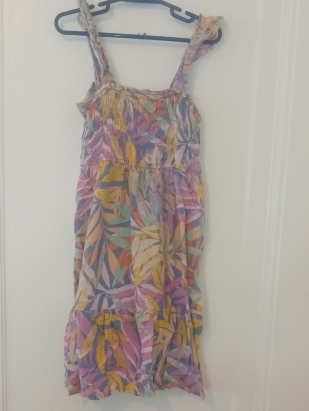 girl 6  Floral Multicolor Sundress - Lightweight Summer Dress